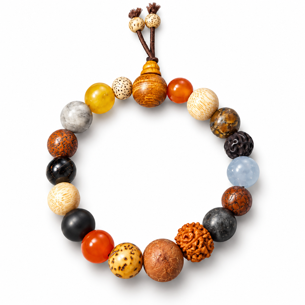18 Seeds Lucky Bracelet – Harmony, Protection & Good Fortune