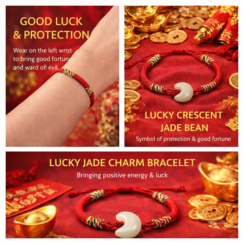 Red string Bracelet visual board